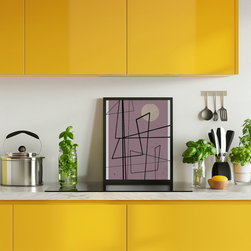 Angular Lines no 13 Poster